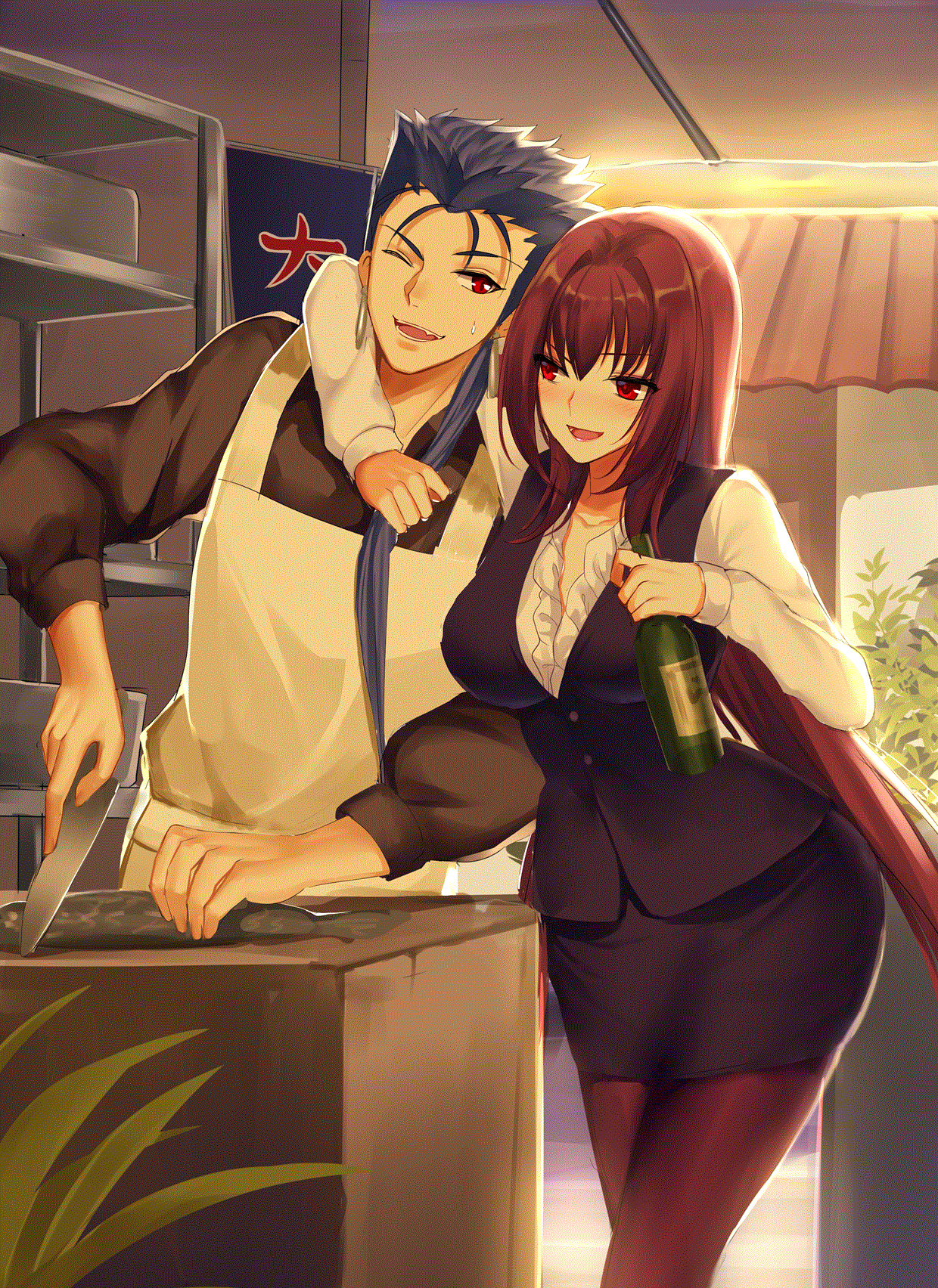 她是fate里的最强女性之一,曾教导出多位英雄,实力深不可测|斯卡哈|库