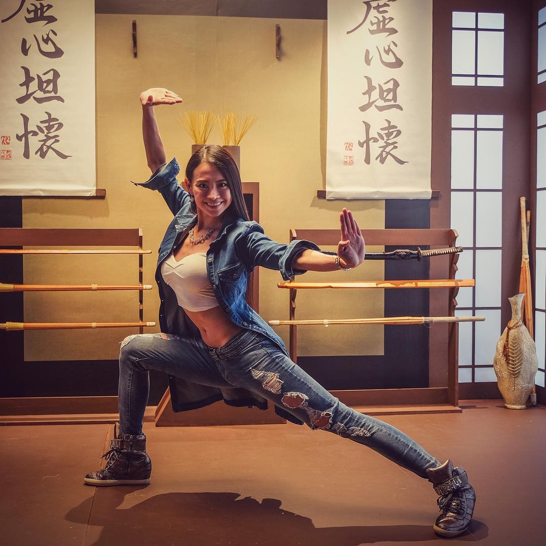 身材无敌菲律宾美女武术冠军展现绝美身姿谁敢做她老公