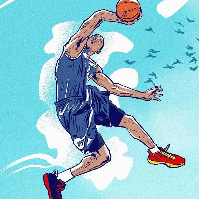 漫画视角下扣篮大赛上的9个经典时刻!这组图画风真的很棒!