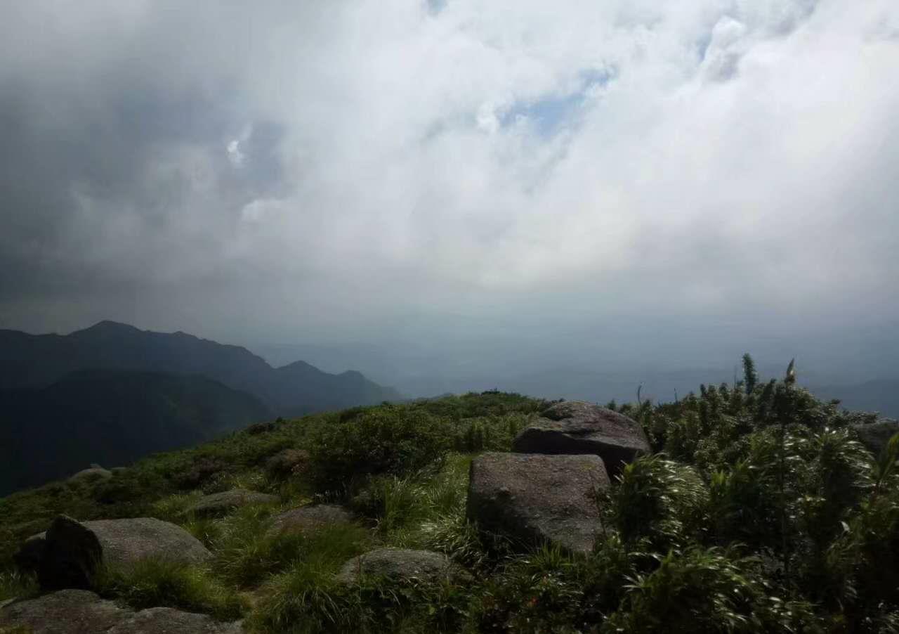 原始自然风光广西融水县元宝山
