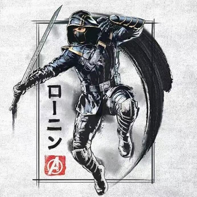 复联4鹰眼全新狼人造型回归格斗能力超美队黑豹