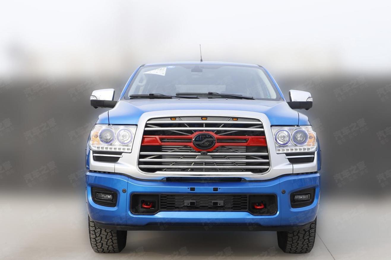 新款中兴领主实车曝光,前脸采用了运动化的处理