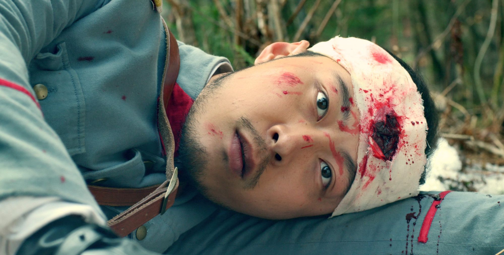 动作电影《血战迷魂岭》帅府大保镖舍身救女匪