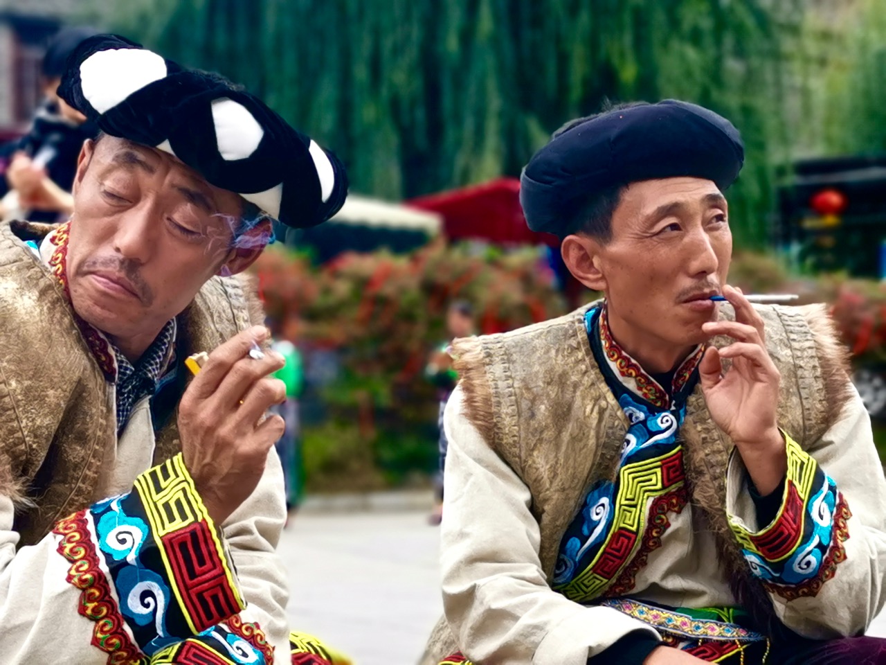 酷酷的羌族汉子！一组照片感受羌历年节日气氛