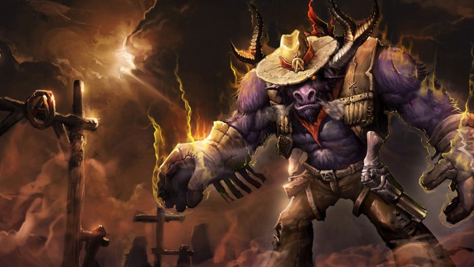 分别是:牛头,寒冰,安妮,稻草人,武器大师,凯尔,剑圣,莫甘娜,努努,瑞兹