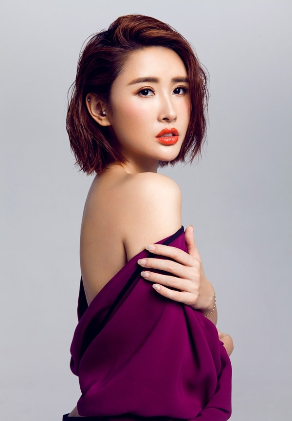 美图分享吕夏葳百变造型甜美写真图集