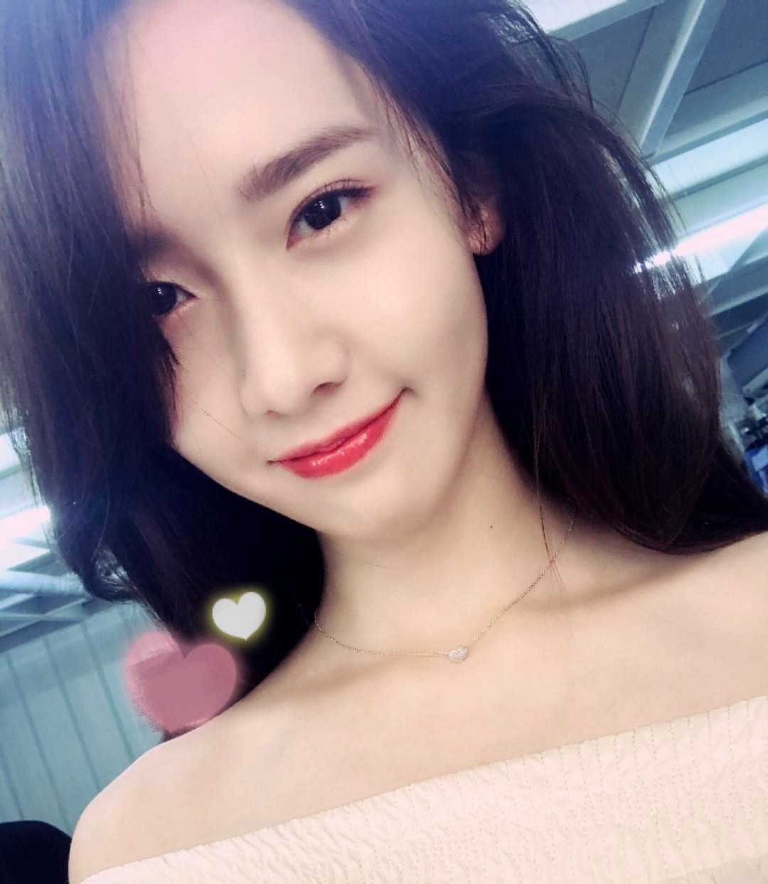 少女时代林允儿的日常自拍 被称为"最美初恋"的她果然颜值满分