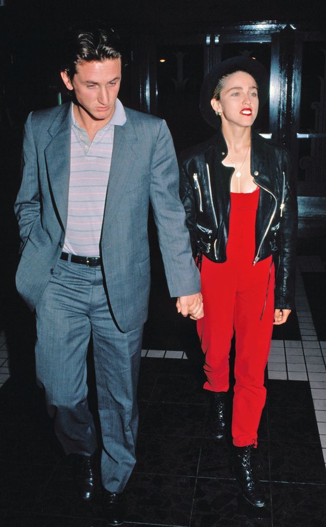 八十年代,麦当娜和西恩潘(1)