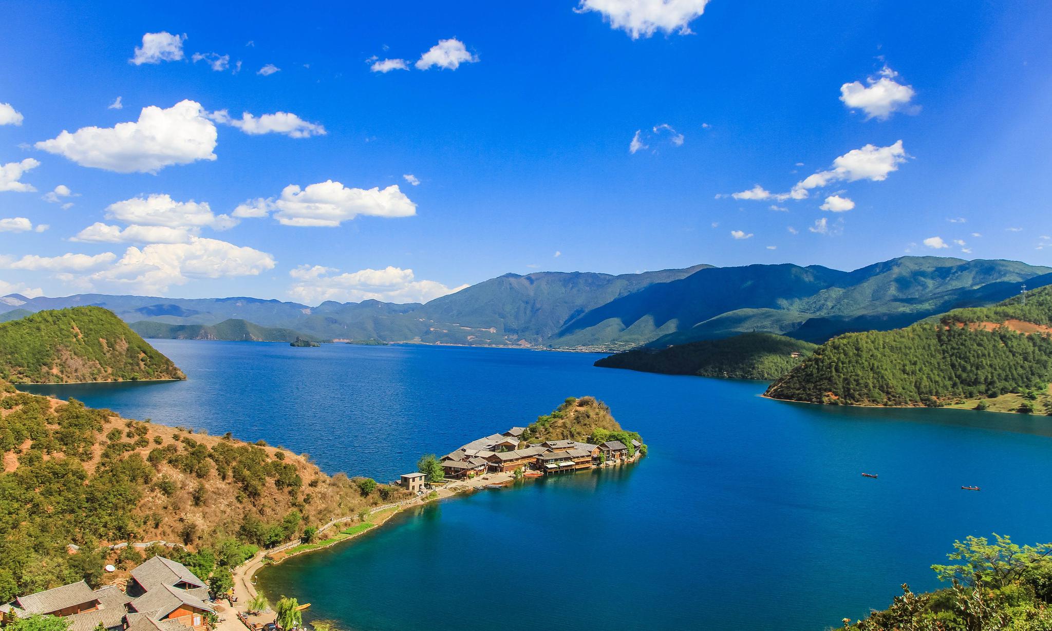 云南泸沽湖旅游图集_新浪新闻