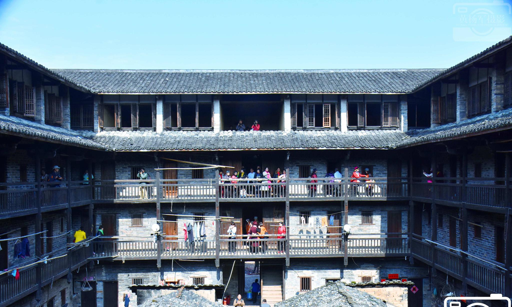 赣南客家围屋的典型代表·龙南县杨村燕翼围_高清图集_新浪网