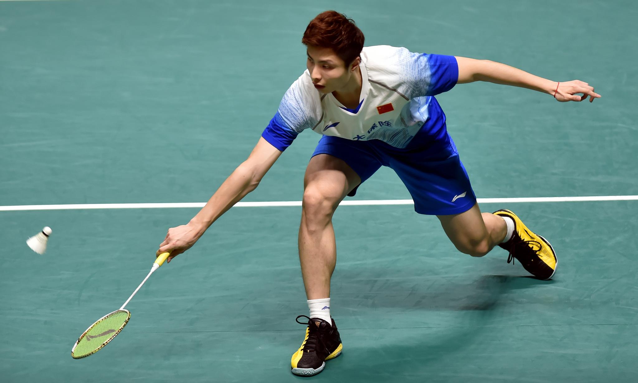 羽毛球——澳门公开赛:石宇奇获得男单亚军