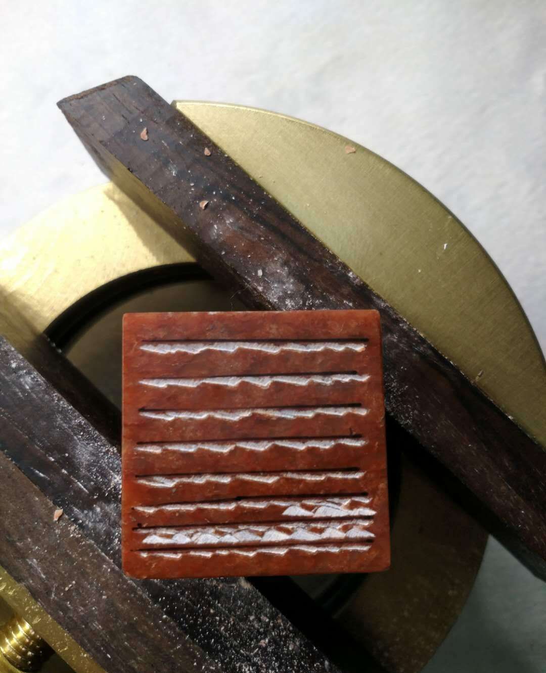 推荐篆刻初学者的基本刀法演示