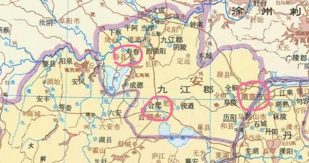 三国时期合肥兴衰史:守江必守淮,寿春崛起合肥衰退