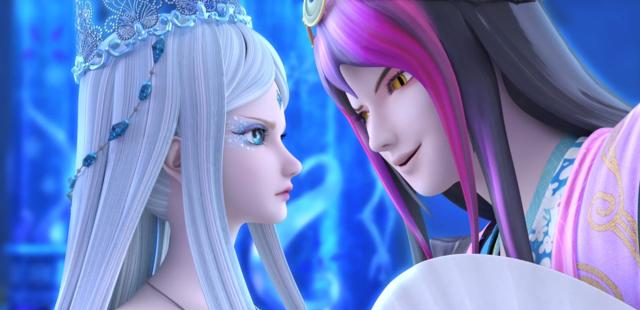 颜冰cp新进展,颜爵坐上冰公主的王座