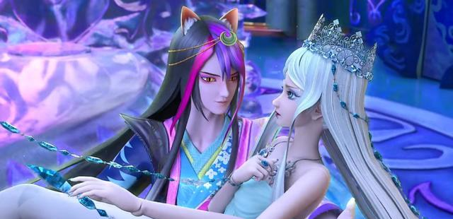 颜冰cp新进展,颜爵坐上冰公主的王座