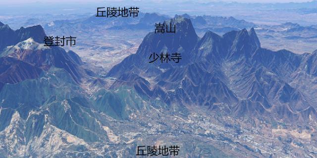 中国五岳地形简易图,值得收藏|嵩山|五岳|恒山_新浪新闻