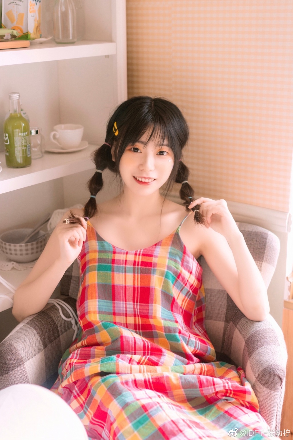 偶像美少女idft-张幼柠迷人写真美照