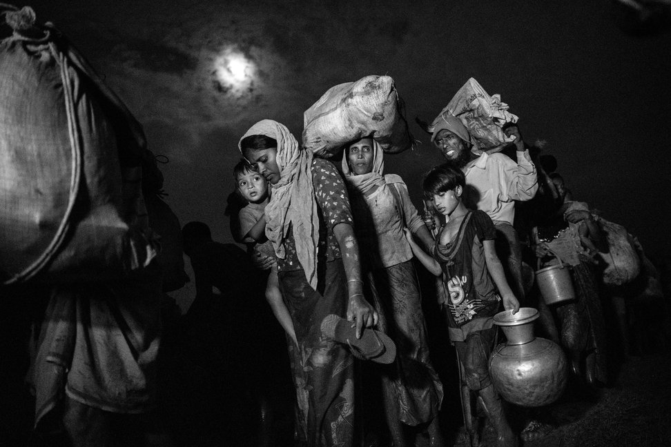 摄影师眼中流离失所困苦不堪的罗兴亚人,为何得不到世界的同情?