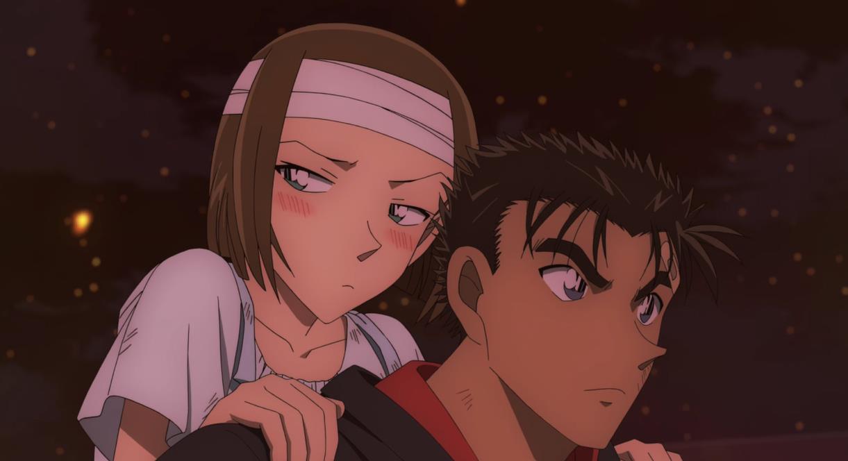 名侦探柯南绀青之拳双向守护的爱情园子的京极真