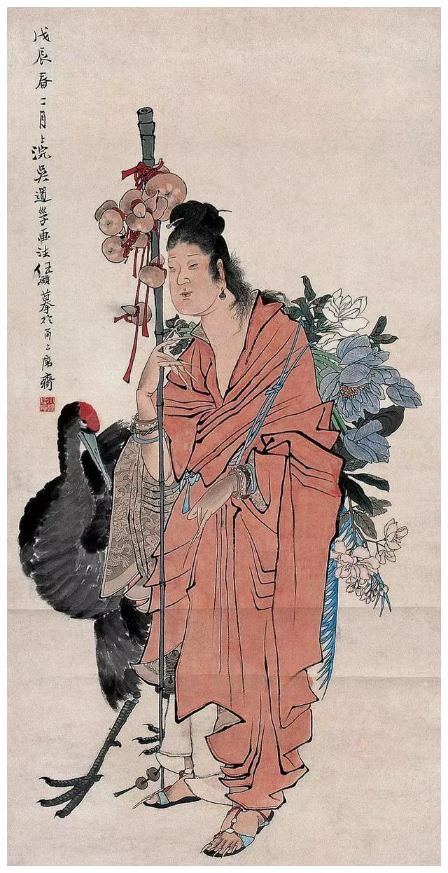 任伯年画人物线条无人超越