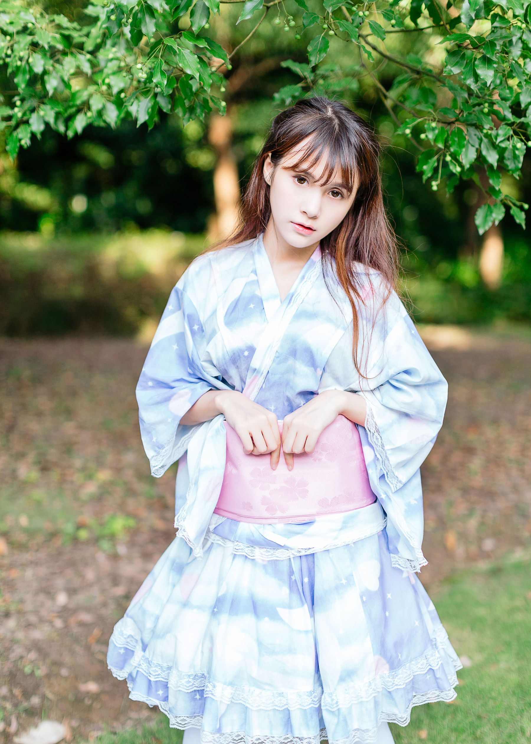 夏美酱的春日和服写真|夏美|写真|模特_新浪新闻