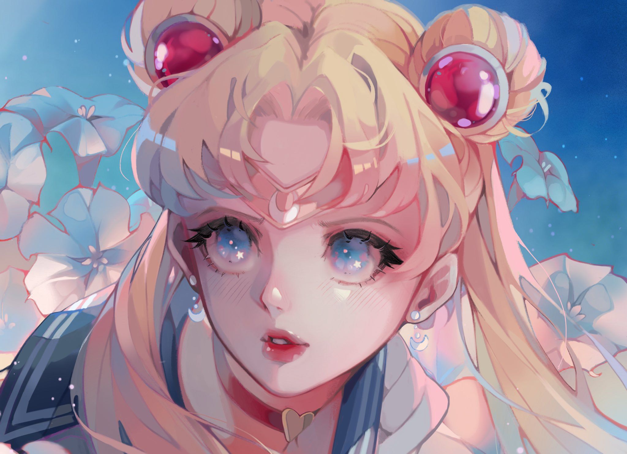 高颜值动漫小姐姐插画集不一样的色彩图片知音好漂亮