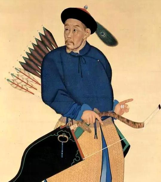 古代清朝侍卫的形象图2是射箭高手图5模样很威武