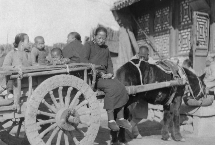 珍贵历史黑白老照片 1930年中国普通百姓生活缩影