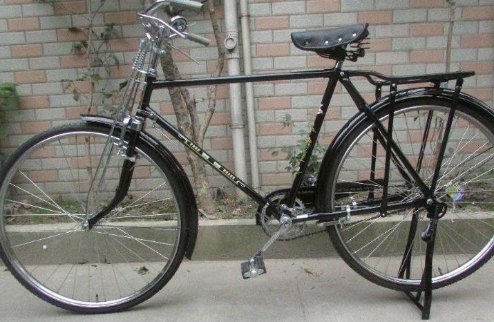 偶遇一辆1982年红旗牌自行车,询问价钱,车主:给辆奥迪都不换