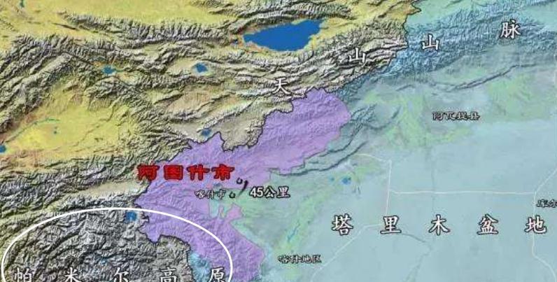 清朝版图极盛时期最西端的葱岭在哪如今是什么情况