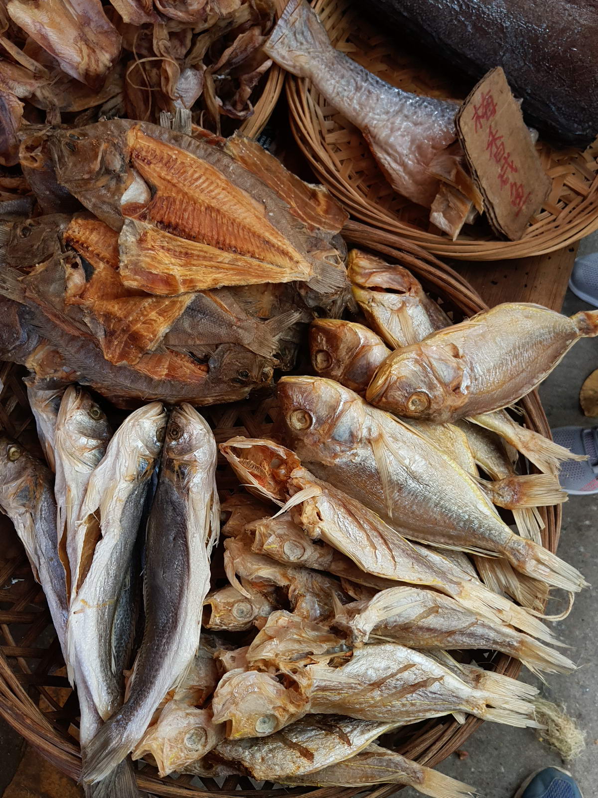 市场博物广州六月一些山珍海味干货