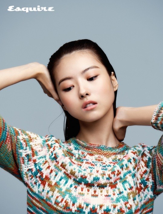 韩国女艺人林娜英拍杂志写真展优雅迷人魅力