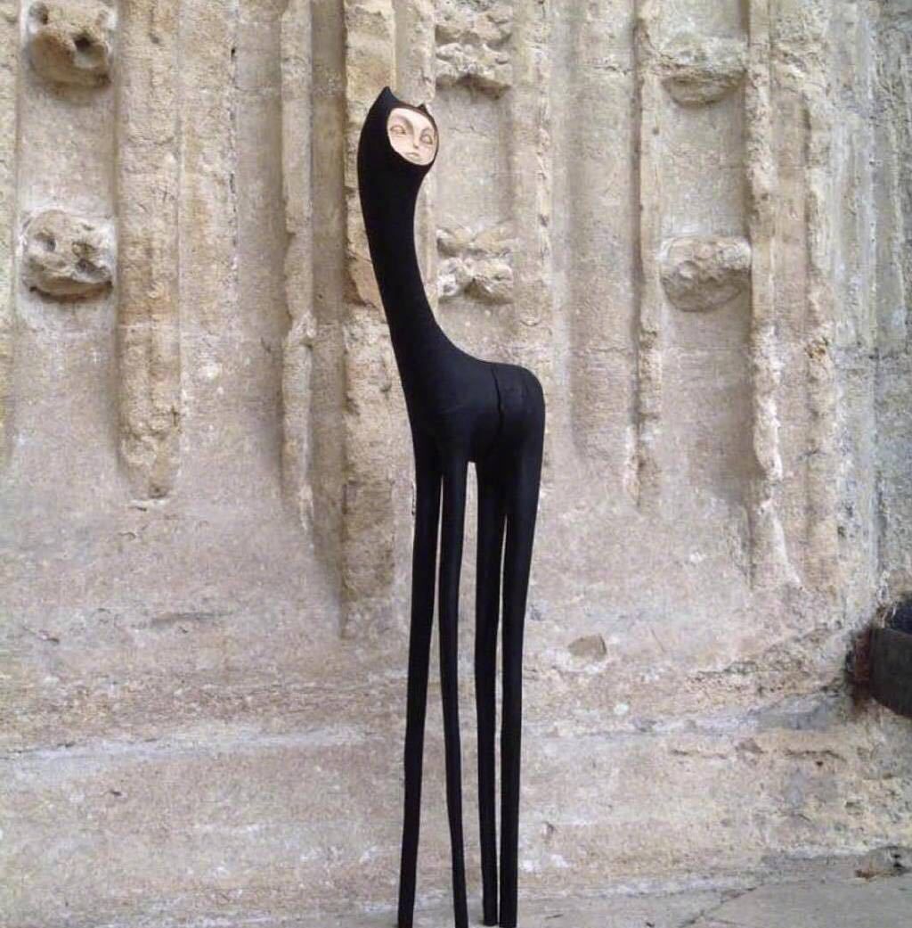 一组橡树创意雕塑艺术作品图,神奇的外星生物诞生