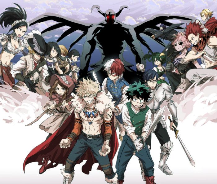 我的英雄学院:小英雄的集体照,这是一部每个角色我都爱的动漫!