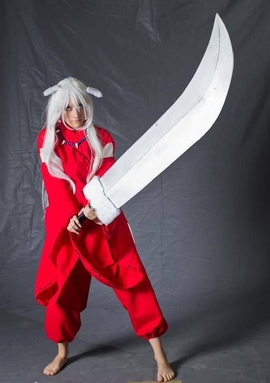 犬夜叉cos网友铁碎牙表示很受伤并且想要永久退出cos圈