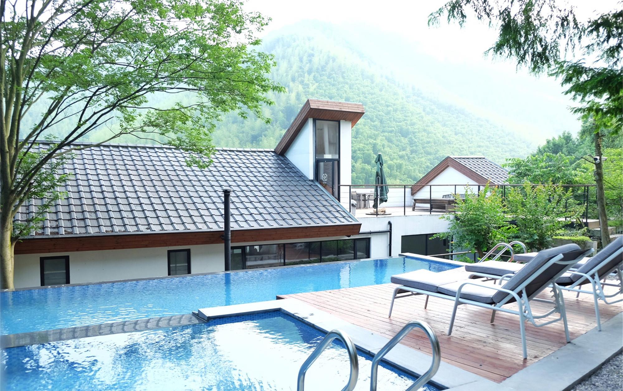 带温泉的民宿,莫干山的蕨宿一定要去!