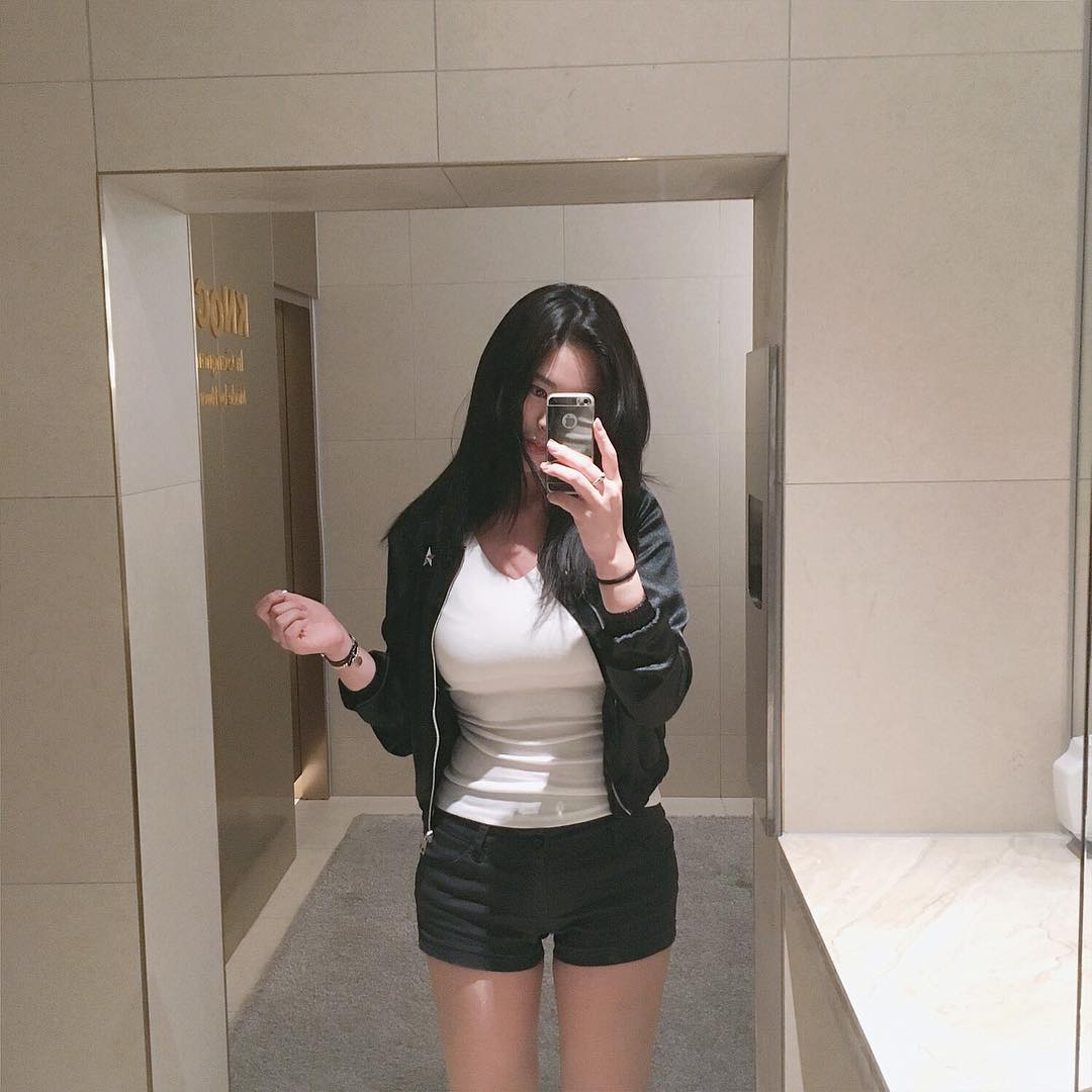 穿牛仔短裤的女生身材都不差