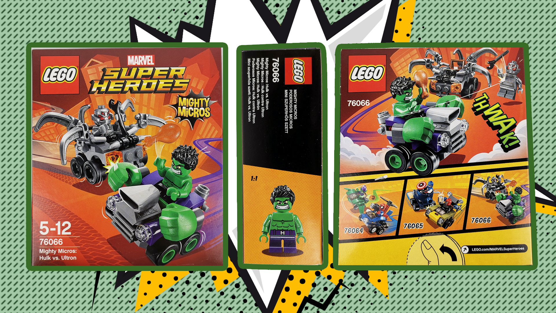 绿巨人对战奥创:乐高迷你战车系列76066图文评测