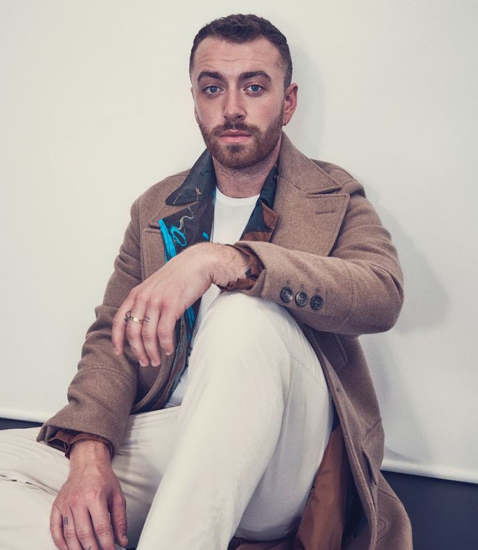 骚姆samsmith登上《星期日泰晤士报》杂志