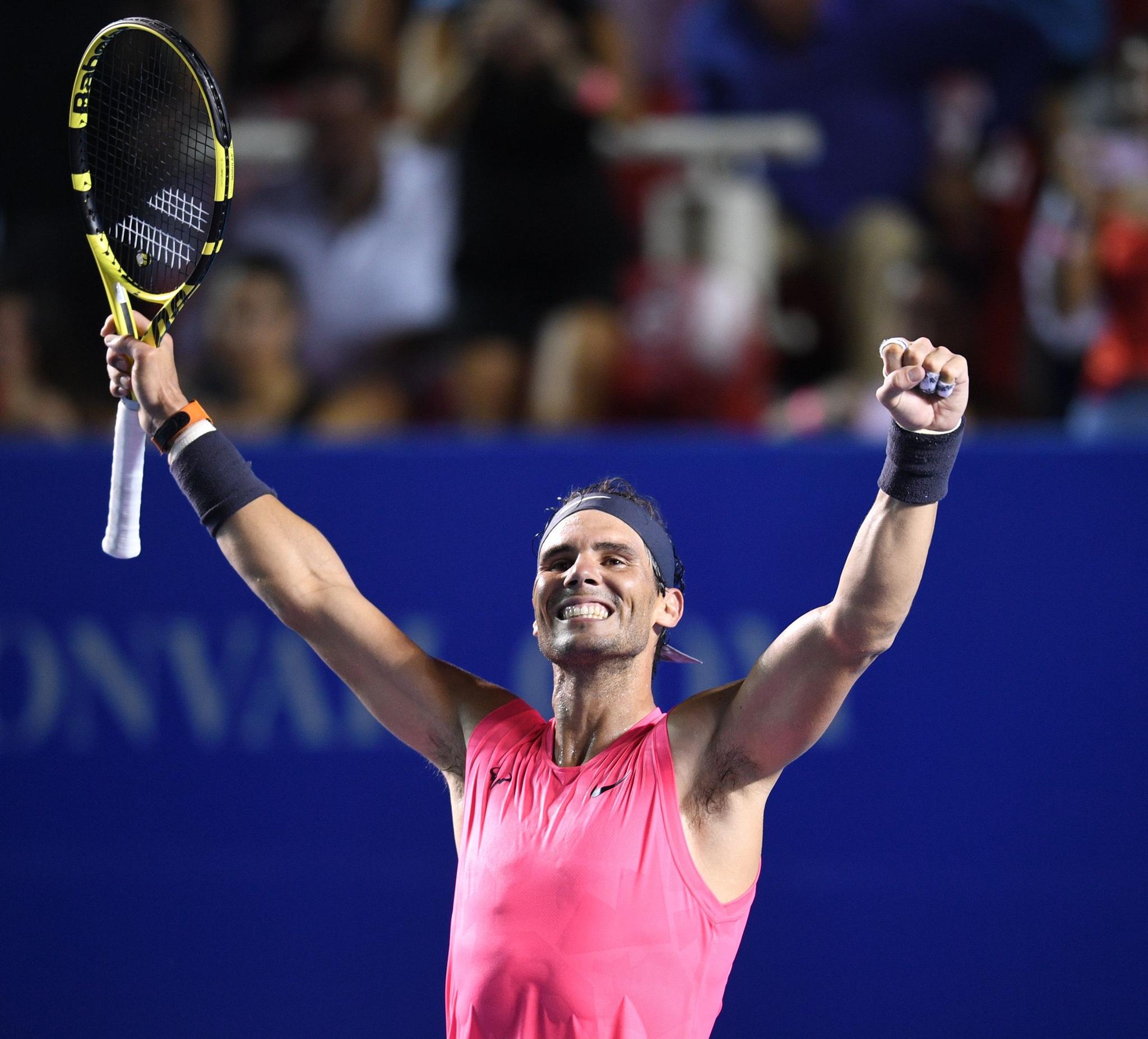 网球——墨西哥公开赛:纳达尔夺得男单冠军