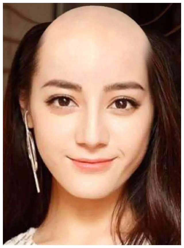 女星剃光头,你最喜欢迪丽热巴,杨幂还是郑爽?