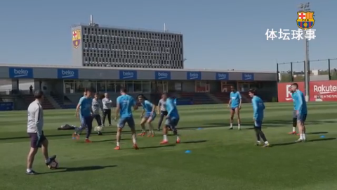 欧冠集锦 巴萨1-1热刺 登贝莱一条龙 卢卡斯绝