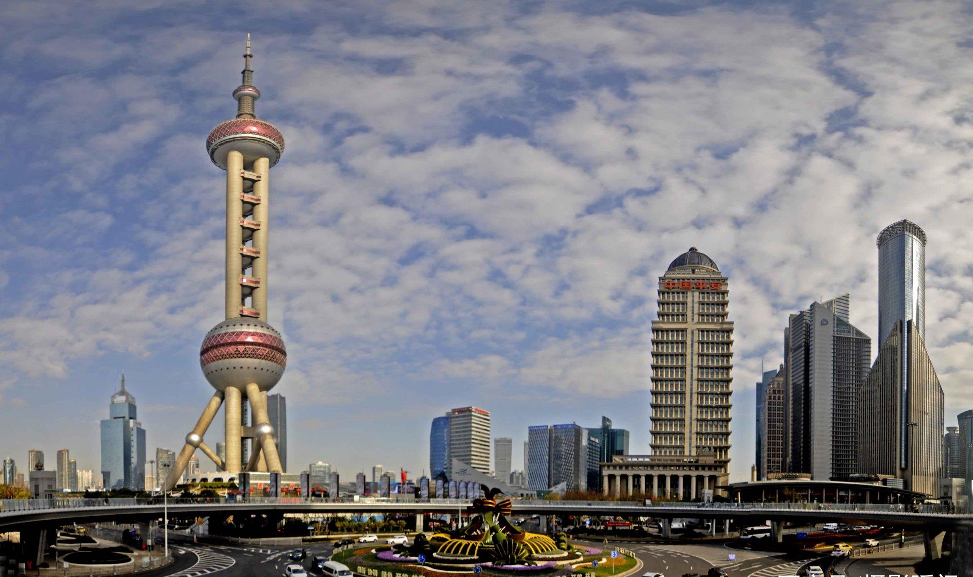 纵观世界 东方大都市-上海 陆家嘴风光无限