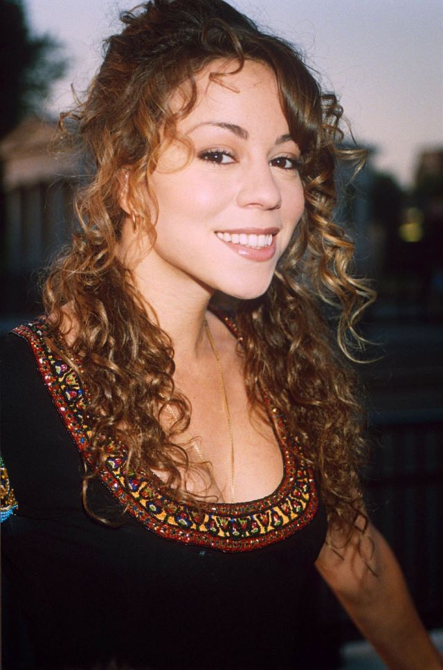 九十年代初,年轻的玛利亚凯莉(5)