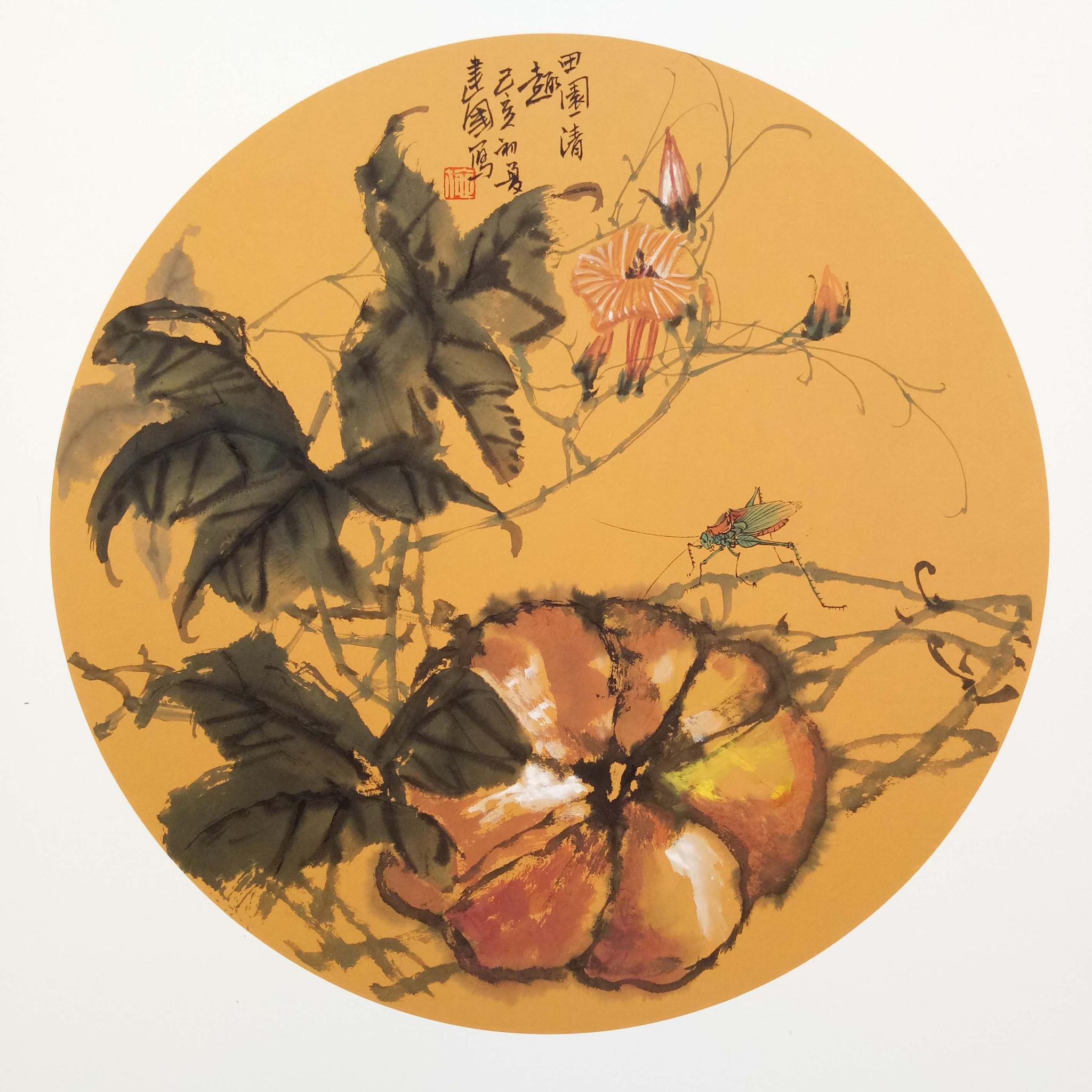 画家施建国的花鸟小品,生动有趣,每一幅都是精品