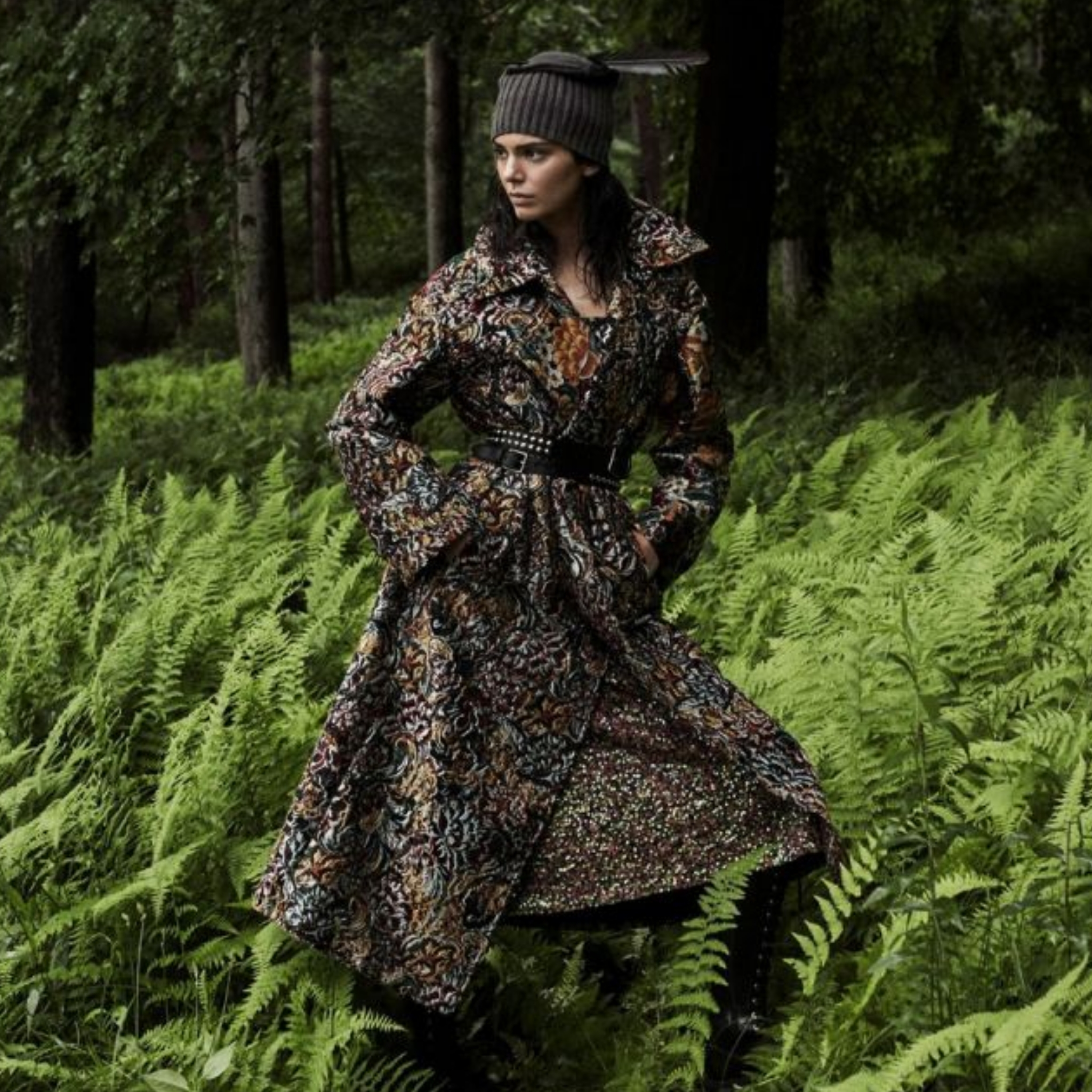 肯达尔詹娜为vogue拍摄封面大片外表狂野魅力十足