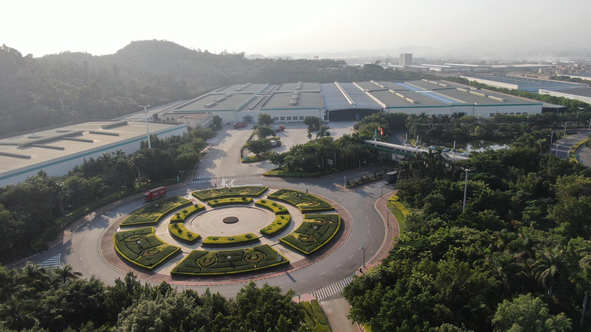 拍摄在厦门最大银鹭工业园区厂房拍摄在厦门最大银鹭工业园区厂房拍摄