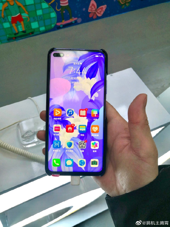 华为nova 6真机照曝光