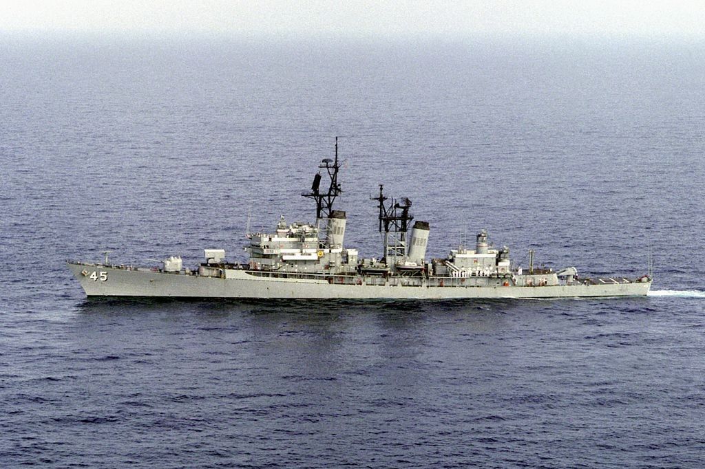 美国海军第一型导弹驱逐舰孔兹级导弹驱逐领舰