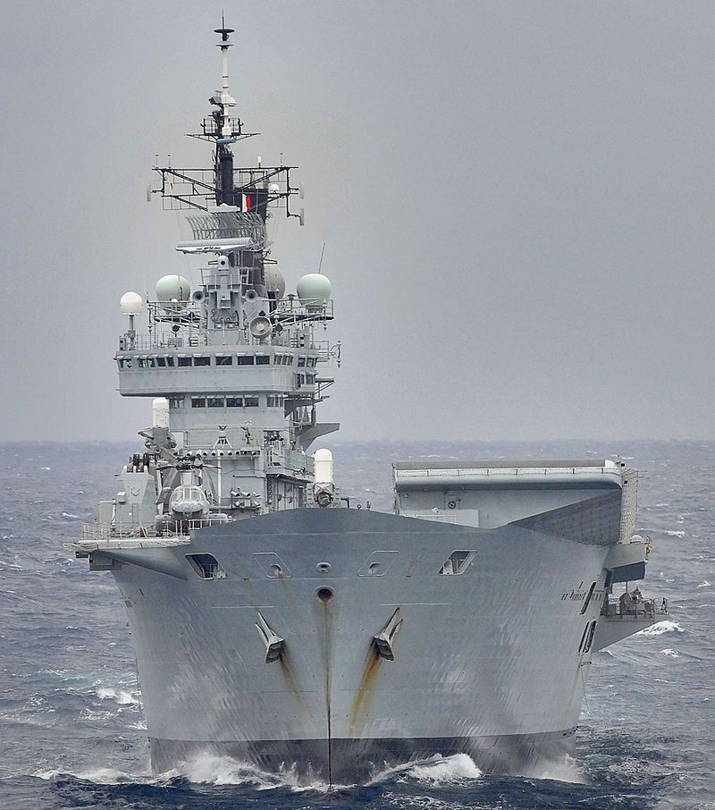 无敌级航母三号舰皇家海军末代皇家方舟号航空母舰